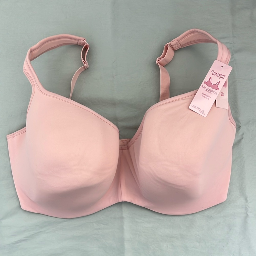 Cacique Smooth Underwire Balconette Bra Size 38G